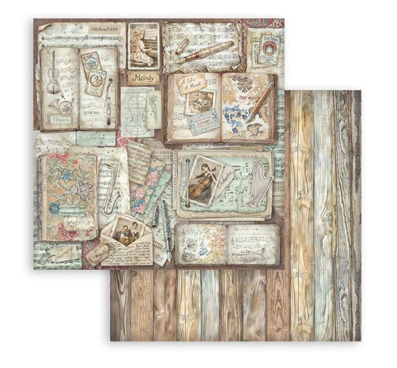 Blok pro scrapbook Stamperia "Symphony"