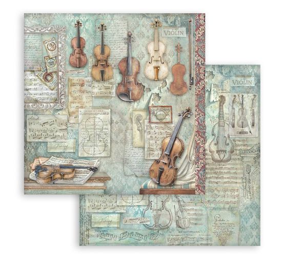 Blok pro scrapbook Stamperia "Symphony"