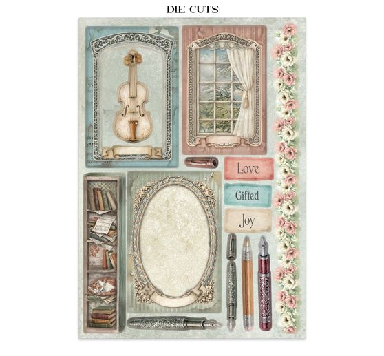 Junk Journal Book Stamperia "Symphony"