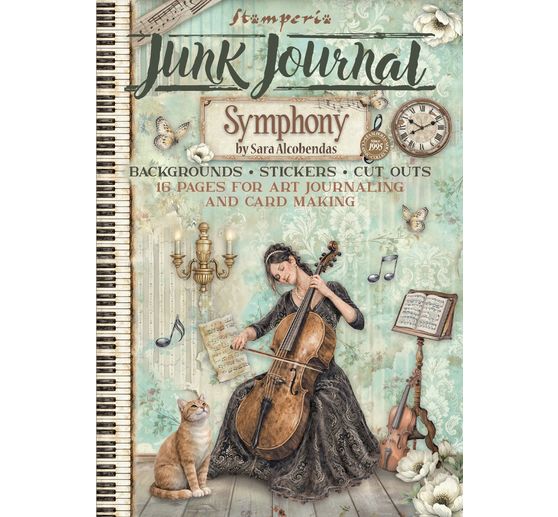 Junk Journal Book Stamperia "Symphony"