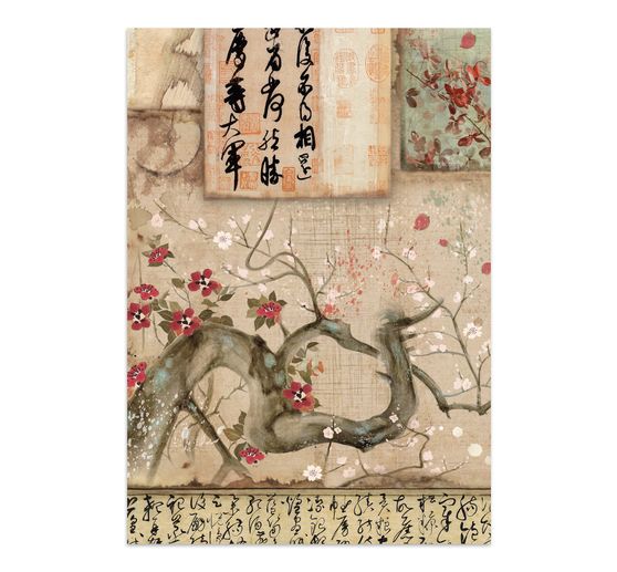 A5 Junk Journal Focus Points Stamperia "Oriental Garden"