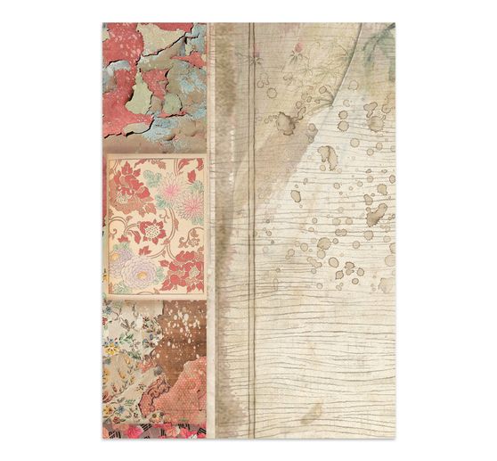 A5 Junk Journal Focus Points Stamperia "Oriental Garden"