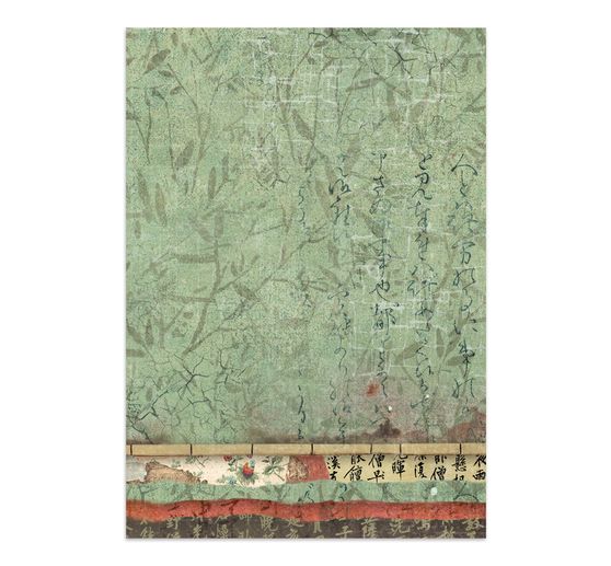 A5 Junk Journal Focus Points Stamperia "Oriental Garden"