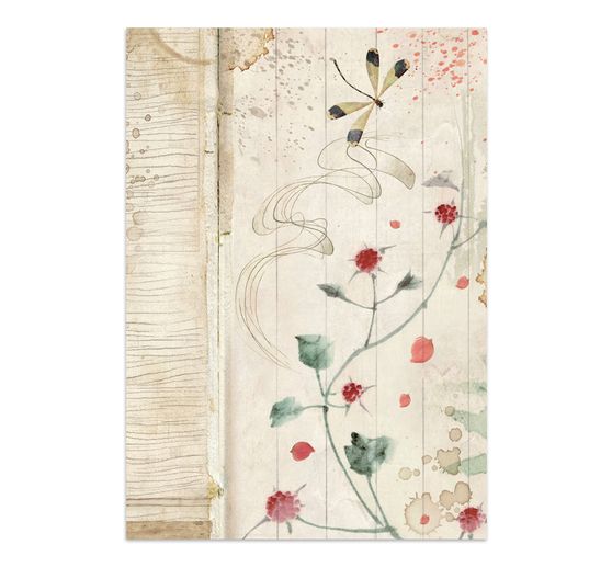 A5 Junk Journal Focus Points Stamperia "Oriental Garden"