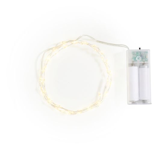Micro LED světeln&yacute; řetěz s časovačem, 60 LED