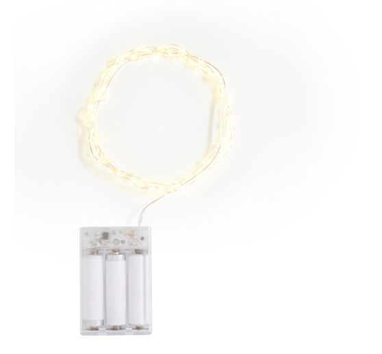 Micro LED světeln&yacute; řetěz s časovačem,100 LED