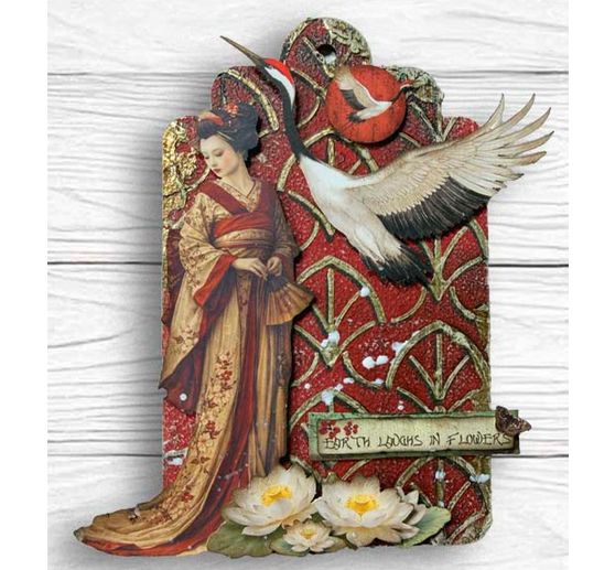 Junk Journal Book Stamperia "Oriental Garden"