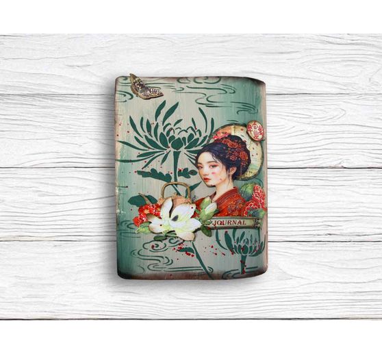 Junk Journal Book Stamperia "Oriental Garden"