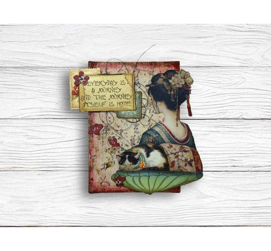 Junk Journal Book Stamperia "Oriental Garden"