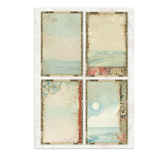 Junk Journal Book Stamperia "Oriental Garden"