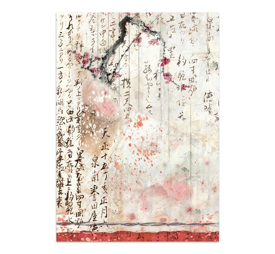 Junk Journal Book Stamperia "Oriental Garden"