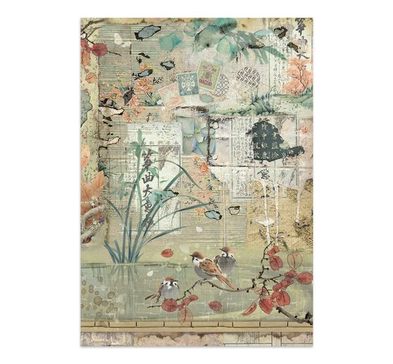 Junk Journal Book Stamperia "Oriental Garden"