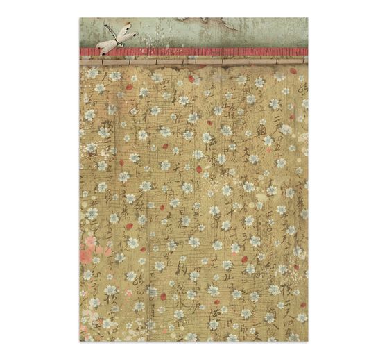 Junk Journal Book Stamperia "Oriental Garden"