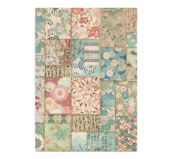 Junk Journal Book Stamperia "Oriental Garden"