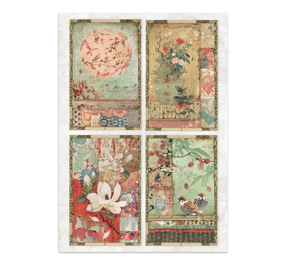 Junk Journal Book Stamperia "Oriental Garden"