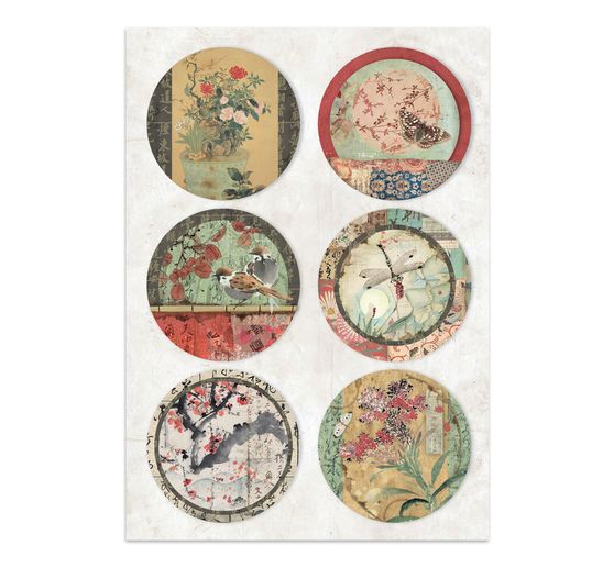 Junk Journal Book Stamperia "Oriental Garden"