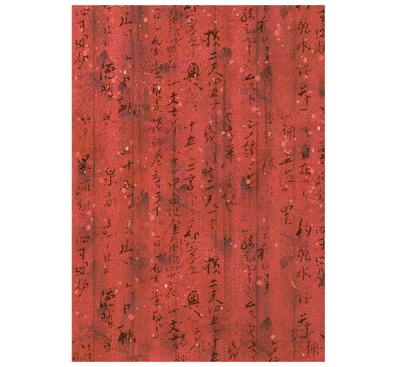 Motiv r&yacute;žov&yacute; pap&iacute;r backgrounds Stamperia "Oriental Garden", DIN A6, sada 8 kusů