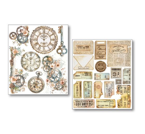 Art Stickers Ciao Bella "Lost in Time", 14 x 12 cm