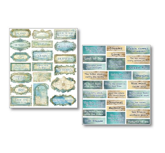 Art Stickers Ciao Bella "Edge of the Ocean", 14 x 12 cm