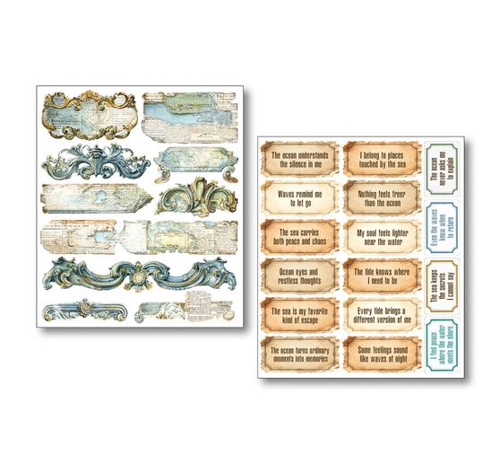 Art Stickers Ciao Bella "Edge of the Ocean", 14 x 12 cm