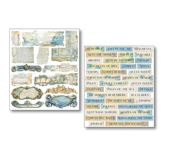 Art Stickers Ciao Bella "Edge of the Ocean", 14 x 12 cm
