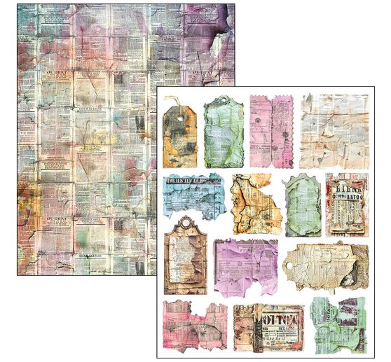 Mixed Media Book Ciao Bella "The Sound of Spring"
