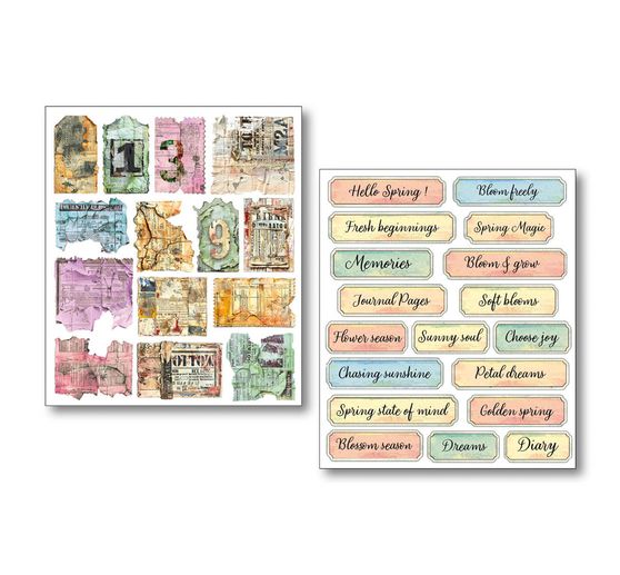 Art Stickers Ciao Bella "The Sound of Spring", 14 x 12 cm