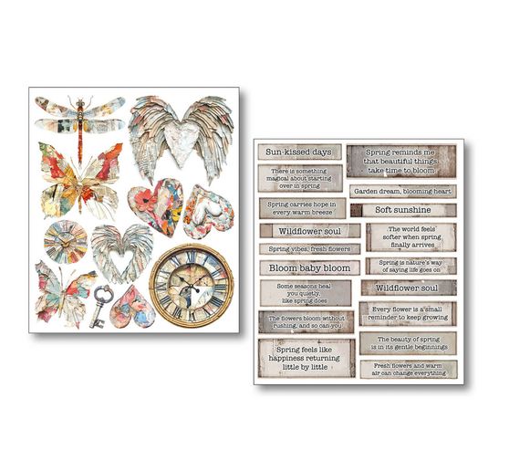 Art Stickers Ciao Bella "The Sound of Spring", 14 x 12 cm