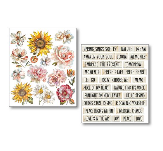 Art Stickers Ciao Bella "The Sound of Spring", 14 x 12 cm