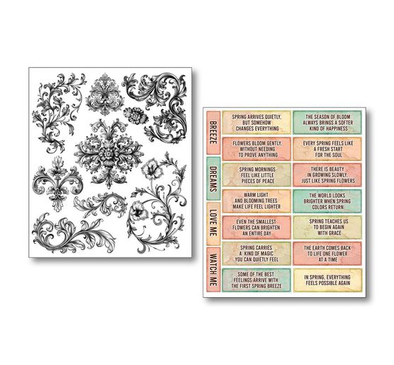 Art Stickers Ciao Bella "The Sound of Spring", 14 x 12 cm