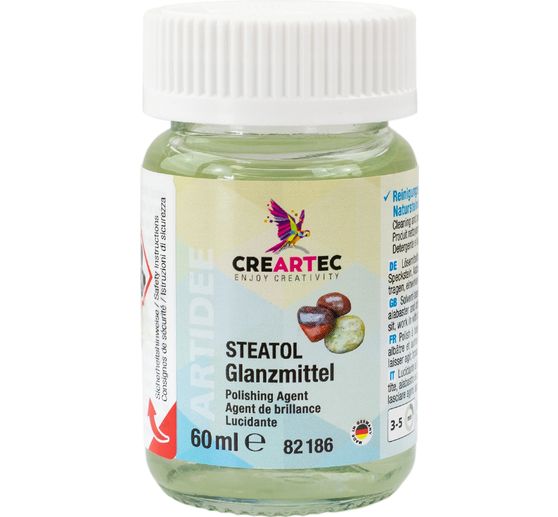 Steatol polishing agent