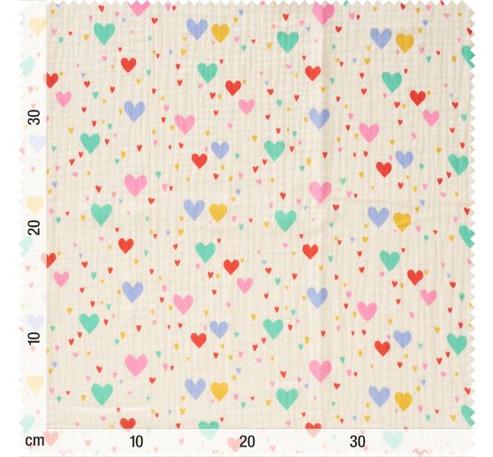 Muslin cotton fabric "Tiamo"