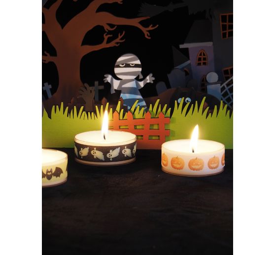 Washi Tapes "Halloween Pumpkin & Bat"