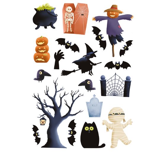 Rub On přenosovou f&oacute;lii "Halloween"