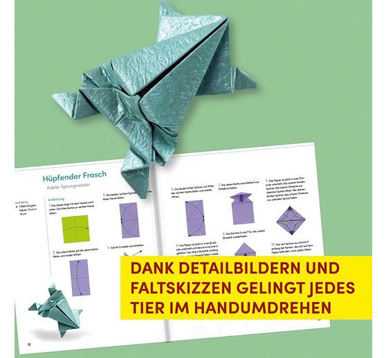 Kniha "Faszinierende Origami-Tierparade"