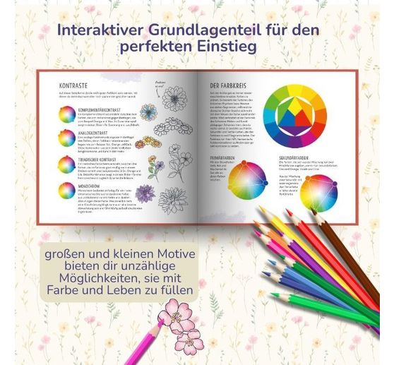 Kniha "Colorful World - Bl&uuml;tentanz"