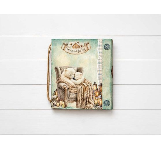 Blok pro scrapbook Stamperia "White Christmas"