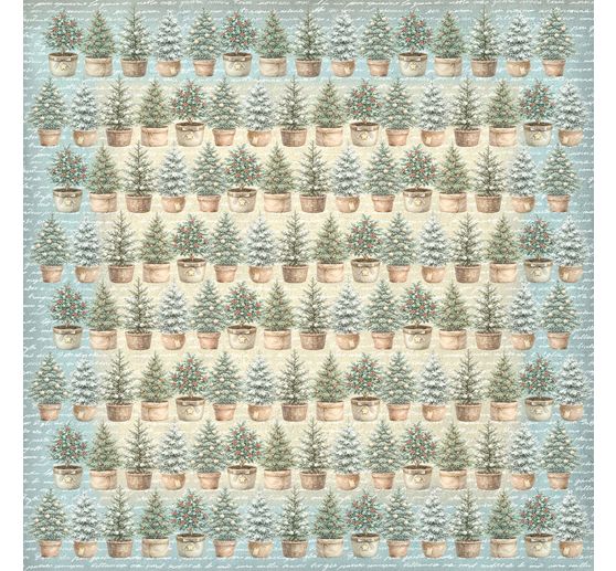 Blok pro scrapbook Stamperia "White Christmas Backgrounds"