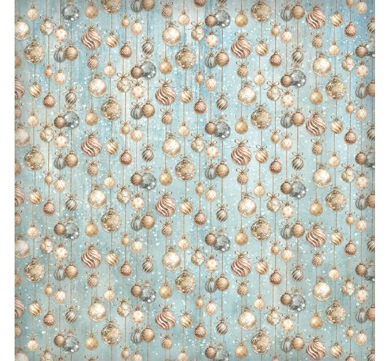 Blok pro scrapbook Stamperia "White Christmas Backgrounds"