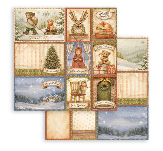 Stamperia Scrapbook block "Silent Night"