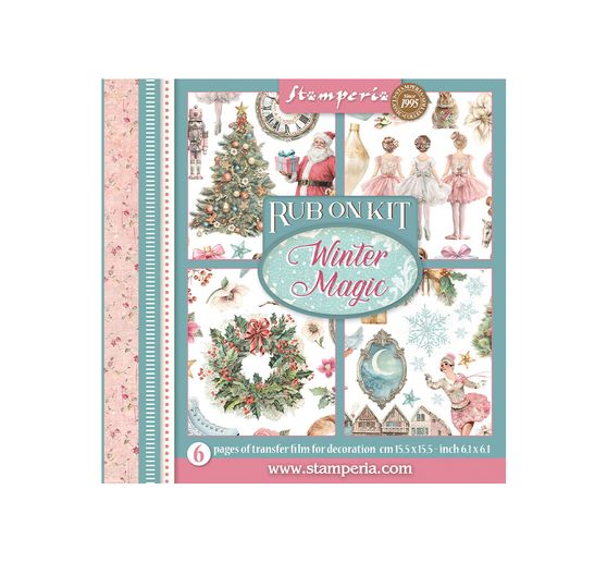 Stamperia Rub On assortment "Winter Magic"