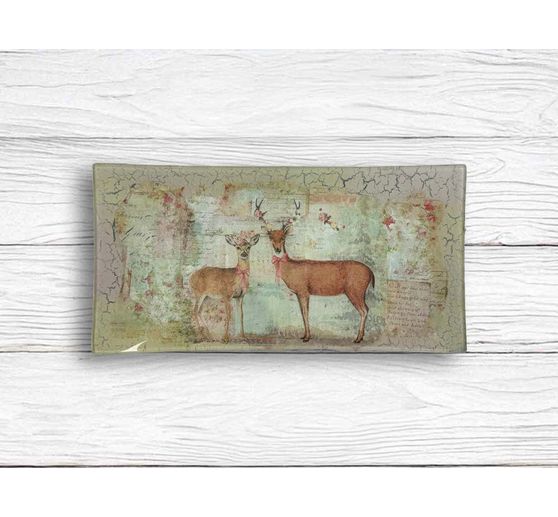 Motiv r&yacute;žov&yacute; pap&iacute;r Stamperia "Winter Magic - Deer"