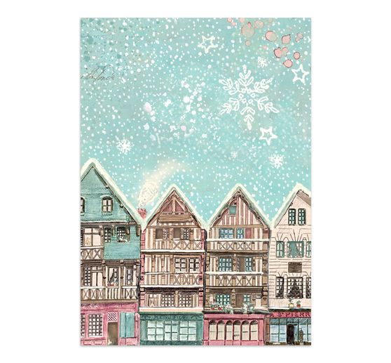 A5 Junk Journal Focus Points Stamperia "Winter Magic"