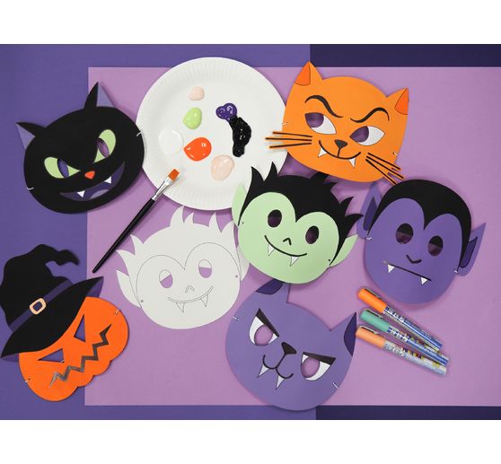 Dětsk&eacute; masky "Halloween"