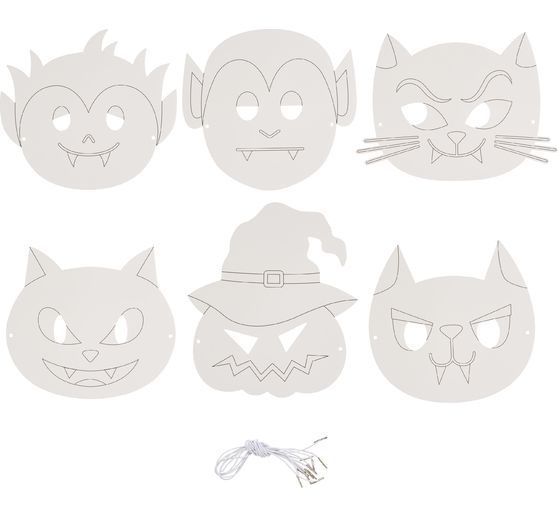 Dětsk&eacute; masky "Halloween"