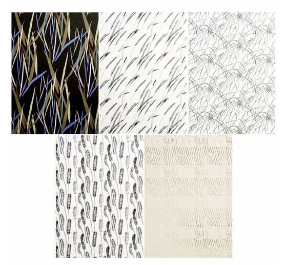 Patterned paper pad "In the Meadow"