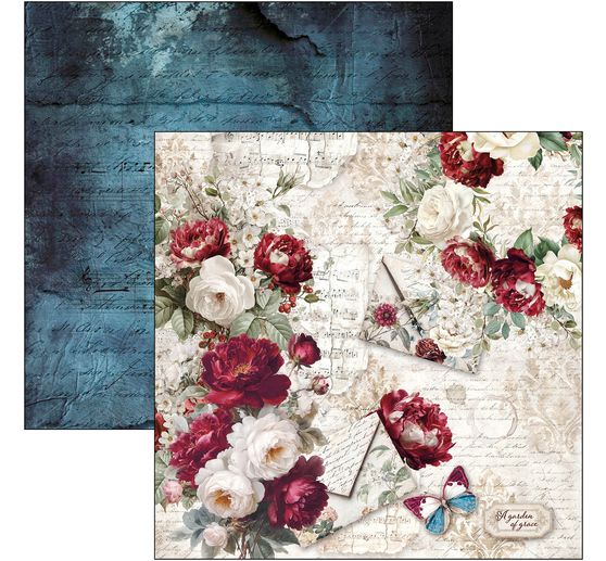 Scrapbook pap&iacute;r Ciao Bella "Bohemian Burgundy"