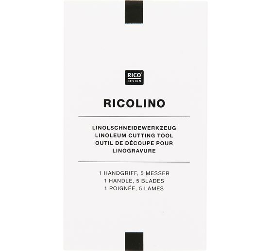 Rydlo na linoryt Rico Design, 6 d&iacute;ln&aacute;