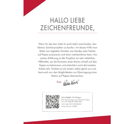 Kreativn&iacute; sada "Kunst des Zeichnens - Zeichenprojektor"