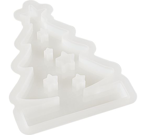 VBS Silicone mould "Fir tree" with plug edge